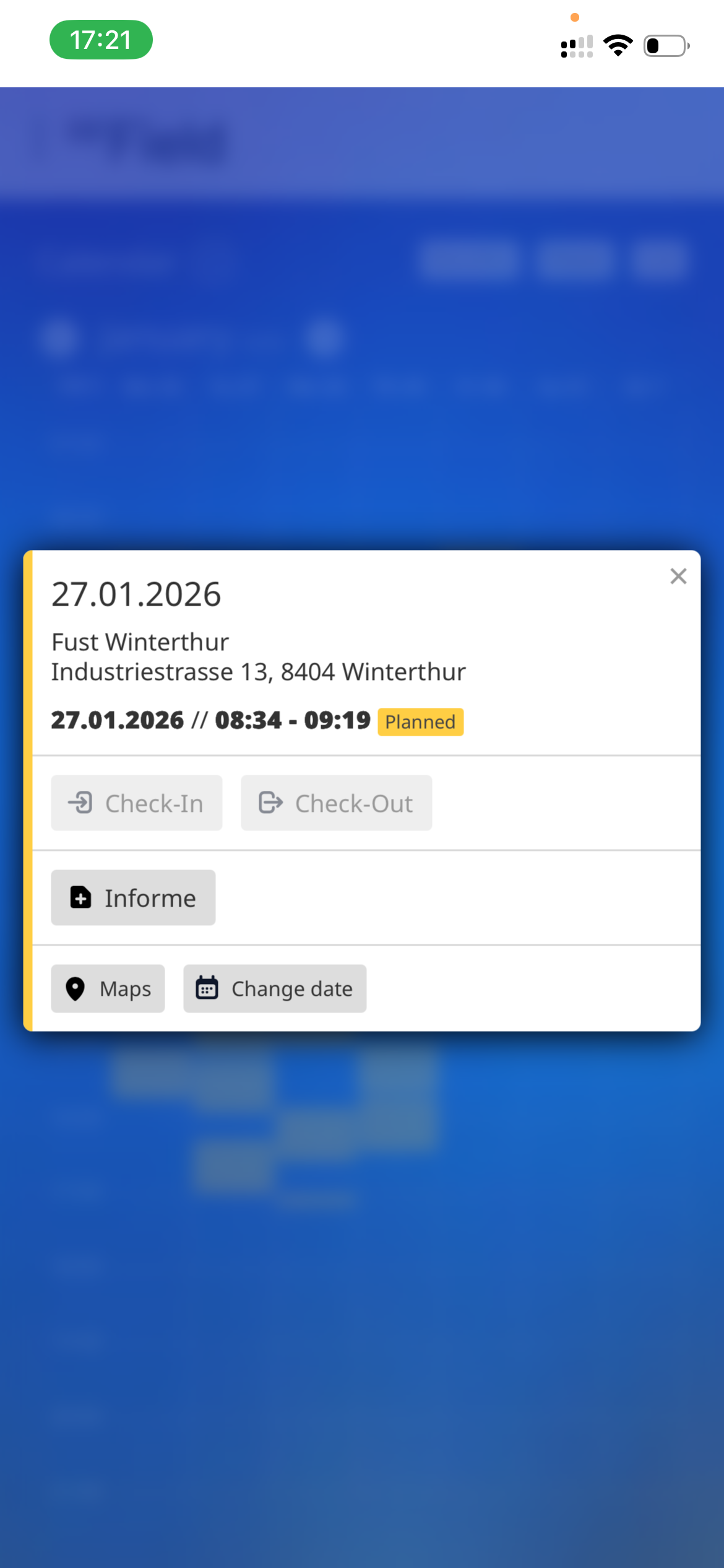 RiloFlow-Field-Appointment